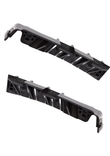 AUDI A8 D4 MOUNTING BRACKETS BUMPER SLIDES FRONT RIGHT + LEFT